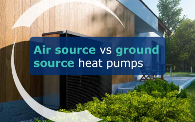 The difference between air source & ground source heat pumps